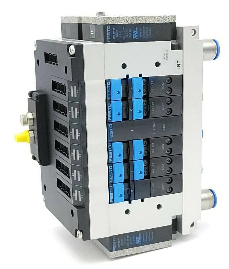 NEW FESTO CPV18-VI 10P-18-6B-FB-R-J-MJJTCC+PA VALVE TERMINAL MAT. NR. 18220