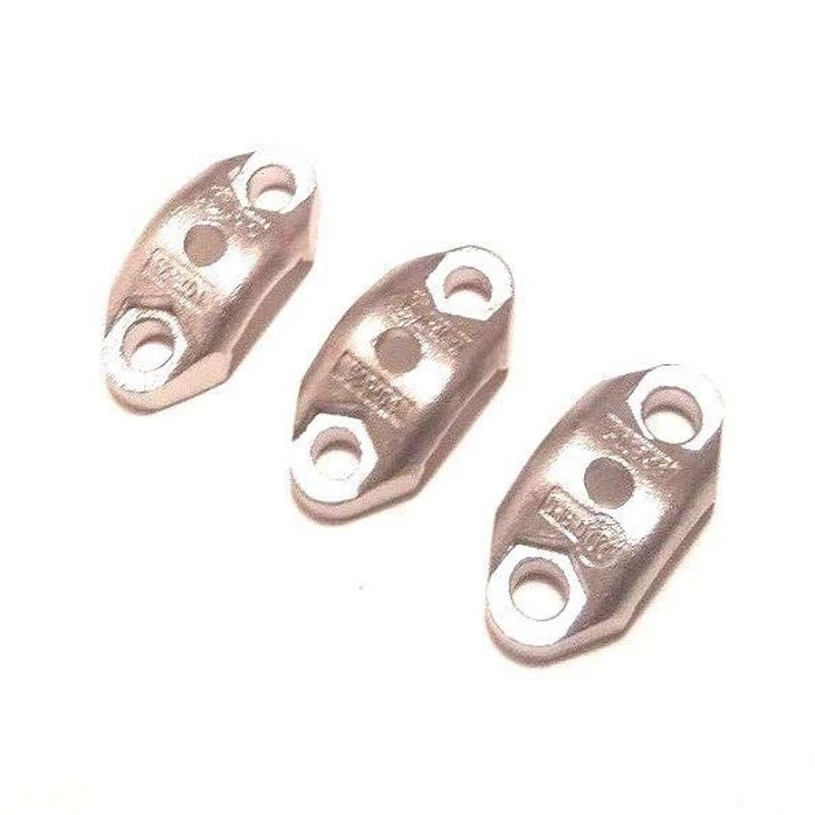 Used LOT OF 3 KRONES 0075230160 CLAMPS 0075230160