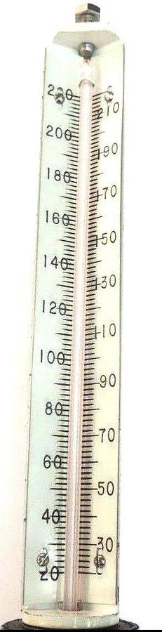 Used TAYLOR CLEANLINER 20-200 DEGREE INDUSTRIAL THERMOMETER W/ PROBE