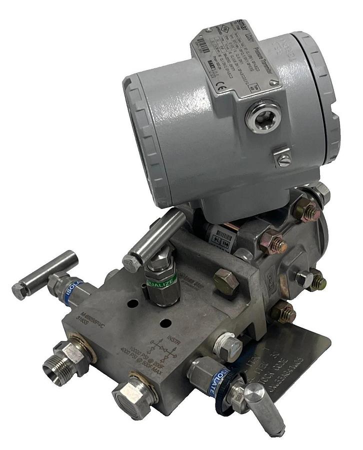 SMAR LD301 PRESSURE TRANSMITTER ASSEMBLY W/ SENSOR: D1 & MANIFOLD: M-650S6P-VC