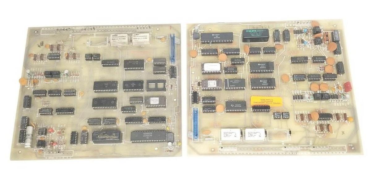 Used LOT OF 2 MICROTROL DC00006-501 CONTROL BOARDS DC00006501 *DAMAGED*
