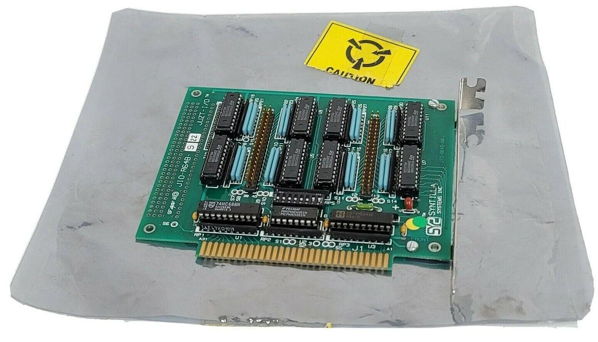 Used NEW SYNTILLA SYSTEMS JIO-R64B-S22 PC BOARD JIO-R64B JIOR64BS22