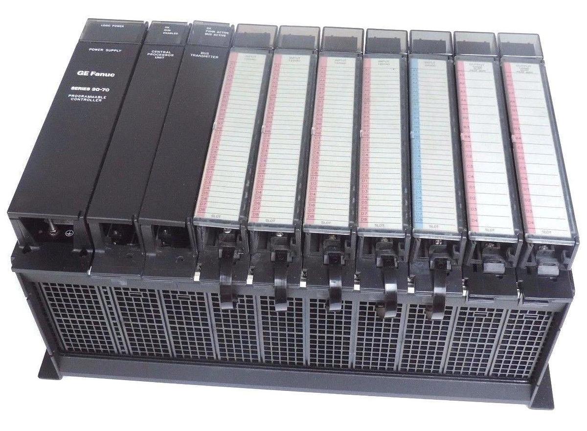Used FANUC IC697CHS790D RACK 9-SLOT RACK W/ IC697PWR710 POWER SUPPLY IC697CPU771