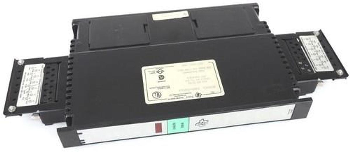 Used TEXAS INSTRUMENTS 500-5019 OUTPUT MODULE ASSY W/ CONNECTORS 2460547-0001 24VDC