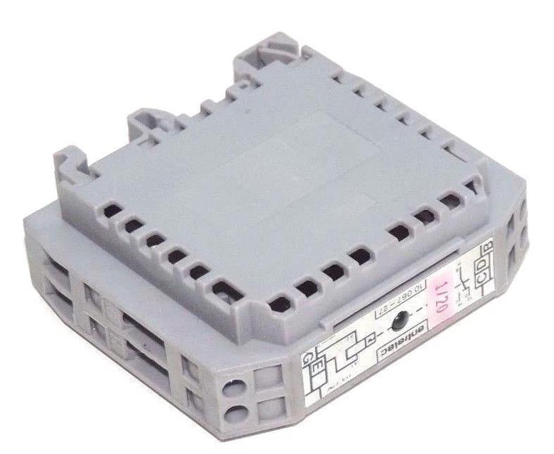 Used LOT OF 2 ENTRELEC 10 067-27 RELAY CONTROL MODULES 1006727