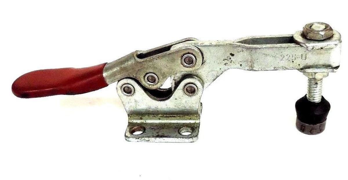 Used DESTACO 225-U HORIZONTAL TOGGLE CLAMP 225U