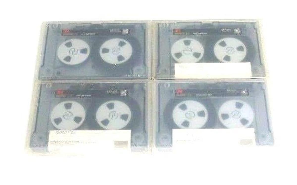 Used LOT OF 4 3M MAGNUS 2.0 DATA CARTRIDGES 2.0 GBYTES 950FT