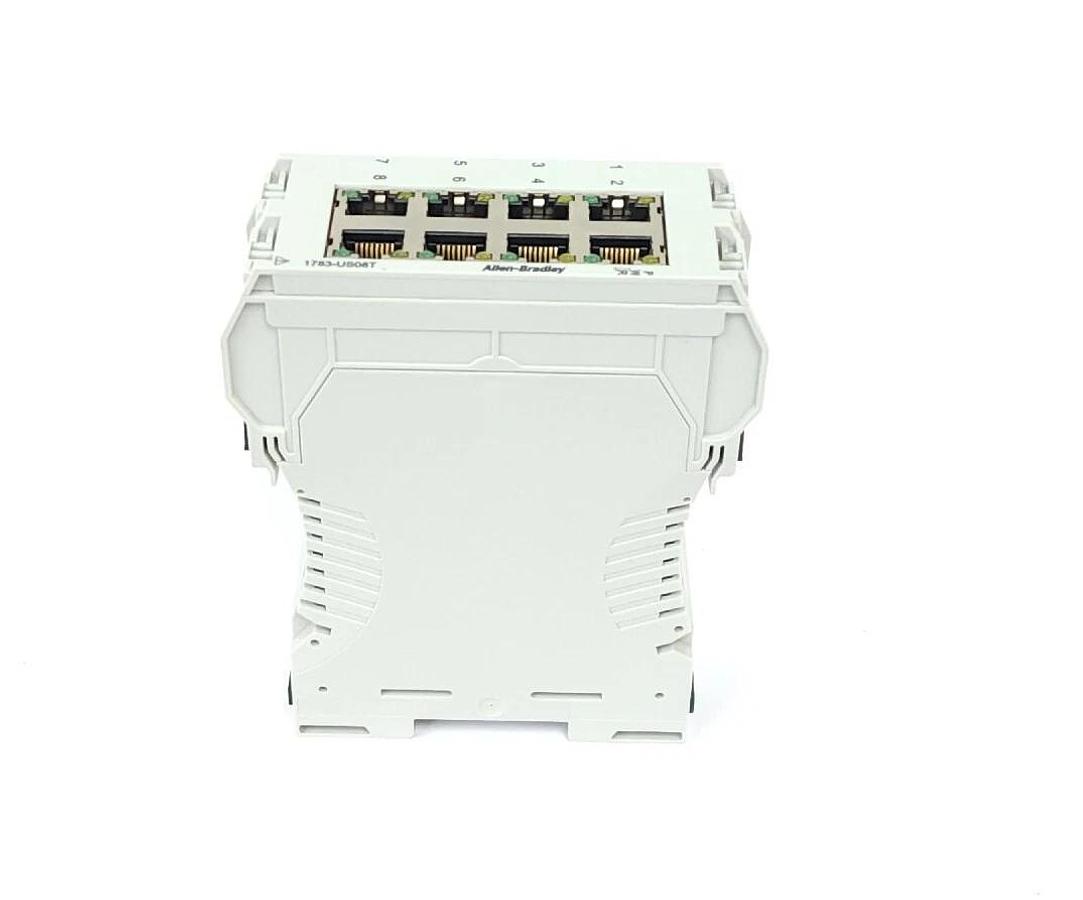 Used ALLEN BRADLEY 1783-US08T STRATIX 2000 UNMANAGED ETHERNET SWITCH SER. A