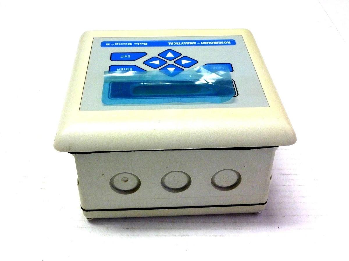 Used ROSEMOUNT 1055-01-10-22 SW VER# 3.30 ANALYZER SOLUCOMP II 115/230VAC 1055011022