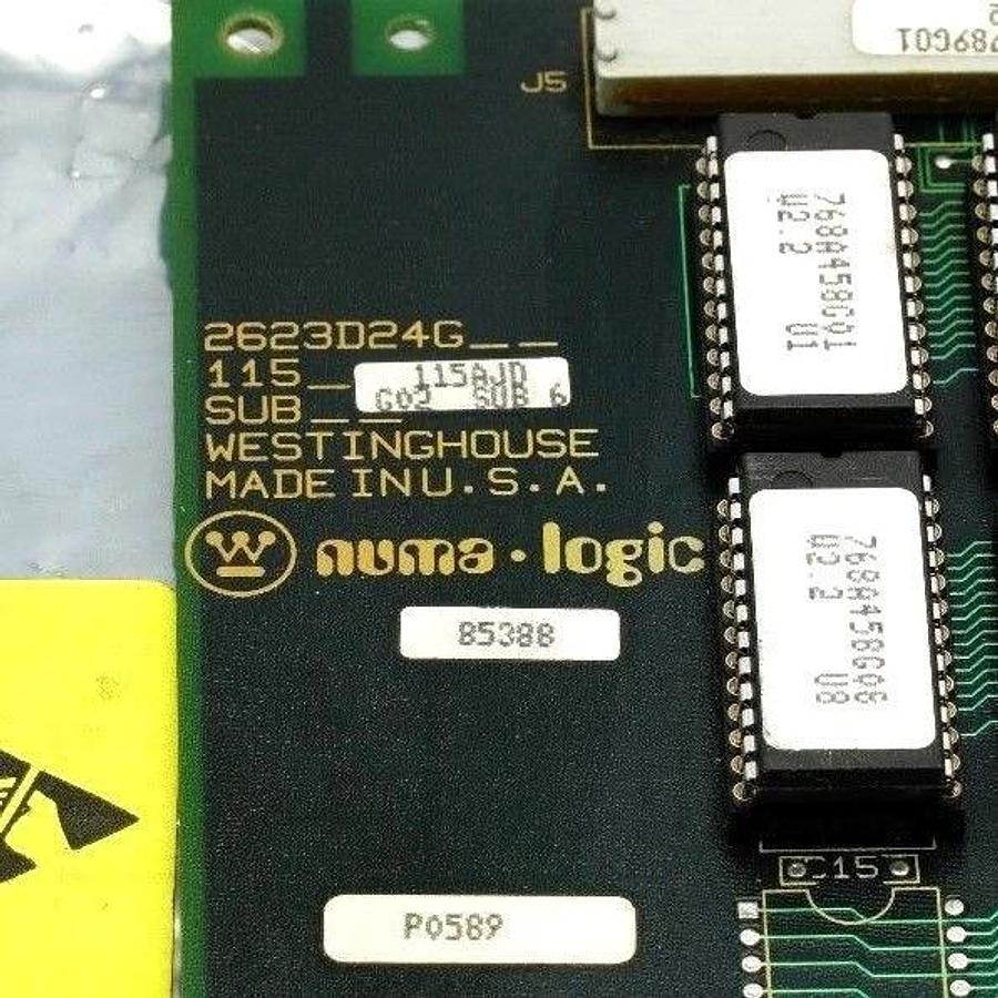 NEW WESTINGHOUSE 2623D24G NUMA LOGIC PCB BOARD 2623D24H01