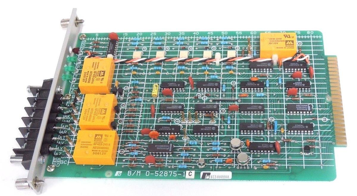Used RELIANCE ELECTRIC 0-52875-1C PC BOARD V/T DIGITAL BOARD VTDB