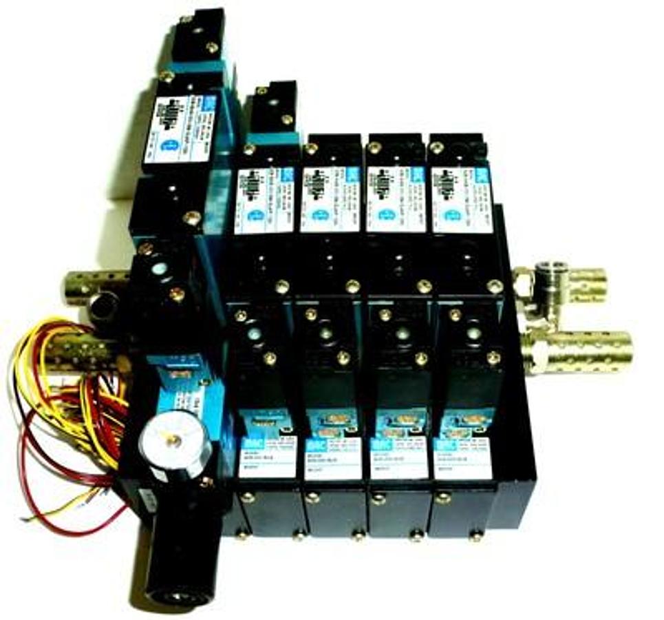 Used NEW MAC RWE94472A MANIFOLD ASSEMBLY W/ 92B-000-BJA, 92B-BAB-000-DM-DJAP-1DG