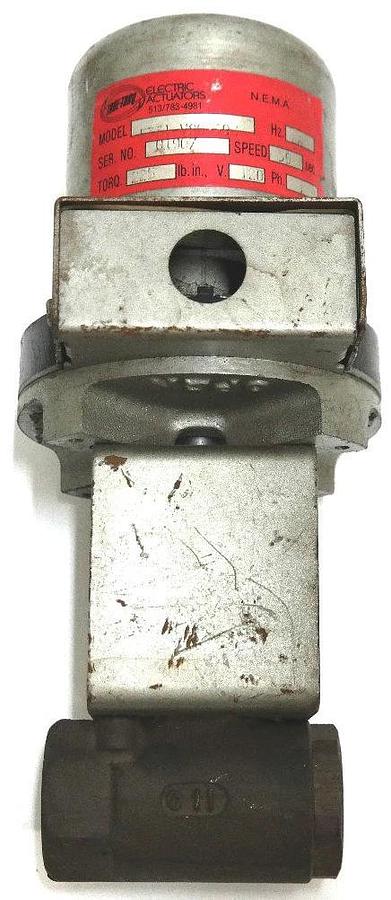 Used TRUE-TORQ 5331-V8Q-39B ELECTRIC VALVE ACTUATOR 225LB-IN 120V 1PH