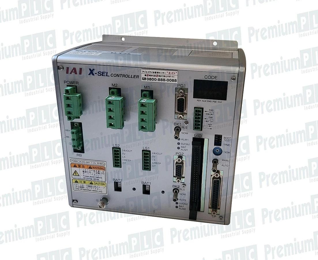 Used IAI XSEL-J-2-200I-100IB-N1-EEE-5-2 X-SEL 2-AXIS CONTROLLER XSELJ2200I100IBN1