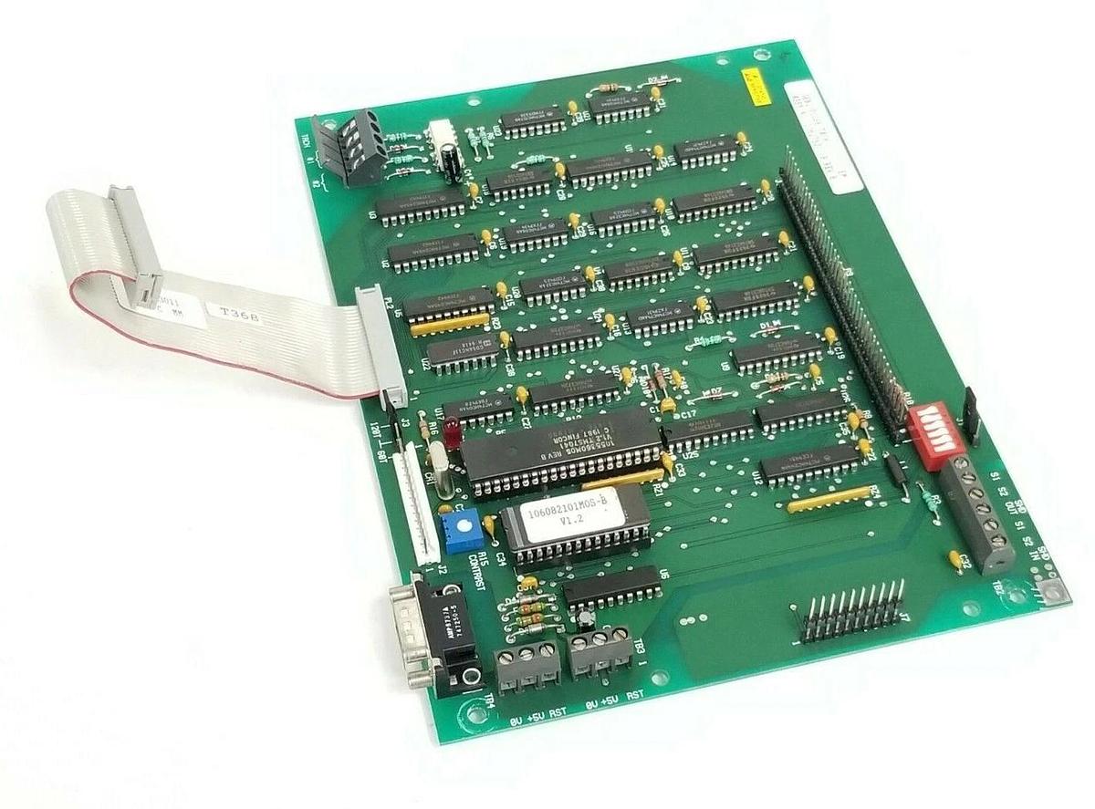 Used BOSTON FINCOR 106261803-B PULSE TACH. BOARD REV: B 1062753 W/ 105623011 REV: C