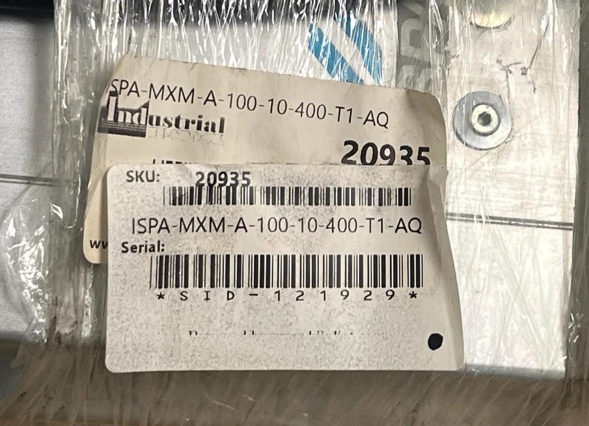 Used IAI ISPA-MXM-A-100-10-400-T1-AQ Linear Actuator | 400mm Stroke 100W Absolute