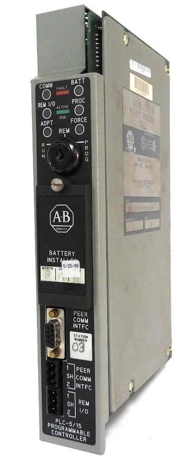 Refurbished ALLEN BRADLEY 1785-LT B PLC 5/15 PROCESSOR MODULE SER. B, REV. H - REPAIRED