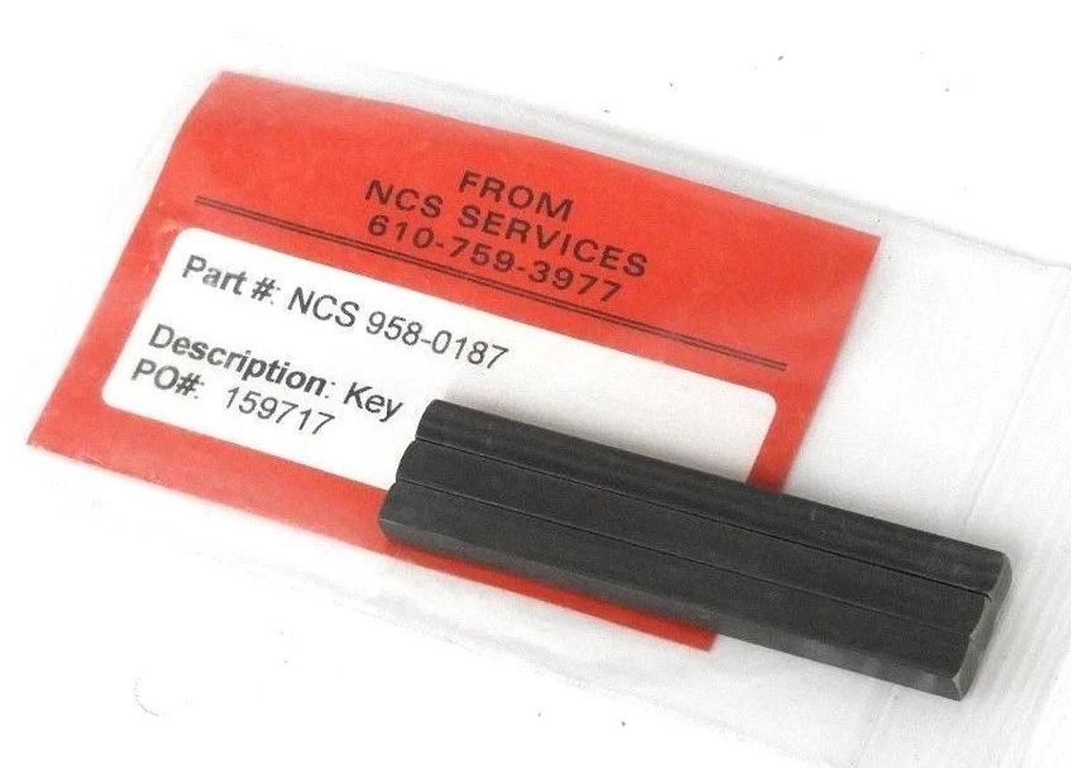 Used LOT OF 3 NEW NCS SERVICES NCS 958-0187 KEYS 9580187