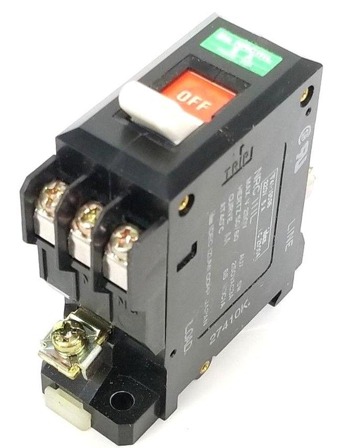 Used IDEC NRC-111L-5A CIRCUIT PROTECTOR 250V 50/60HZ 41-19596 27410K