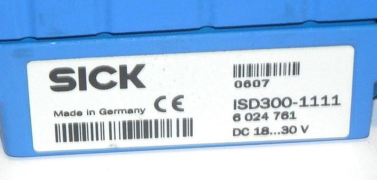 Used SICK ISD300-1111 OPTICAL DATA TRANSMISSION 6024761, DC 18...30V, ISD3001111