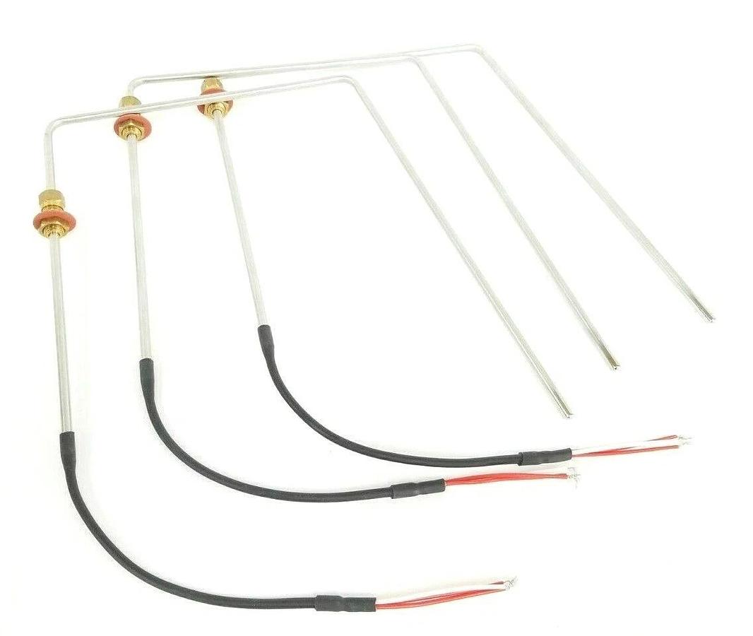 Used LOT OF 3 NEW IN BAG HAWCO PT100 PUMP ZONE PROBES 3/16 DIA. S/S TUBE W/ BULKHEAD