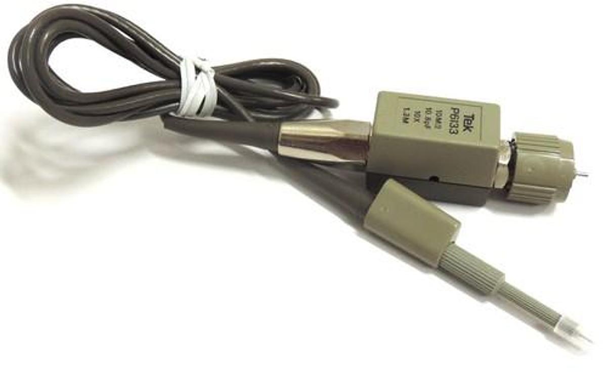 Used NEW TEKTRONIX TEK P6133 10M OHM 10.8 pF 10X 1.3M OSCILLOSCOPE PROBE