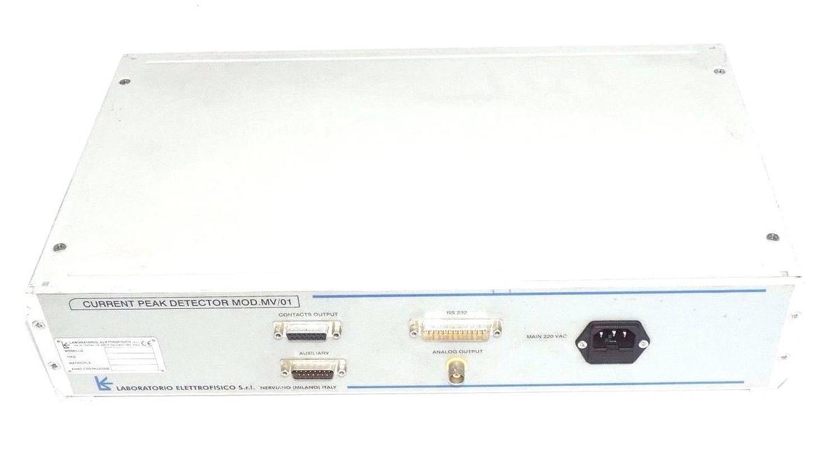 Used LABORATORIO ELETTROFISICO MV/01 CURRENT PEAK DETECTOR