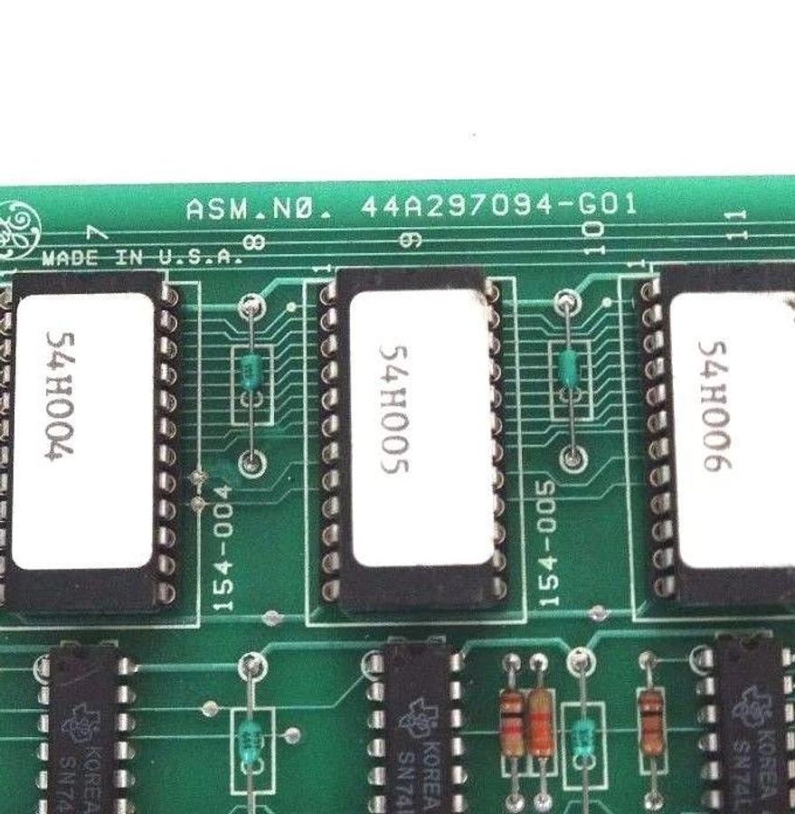 Refurbished REPAIRED GE IC600CB502D EXPANDED LOGIC CONTROL MODULE ASM. NO. 44A297094-G01