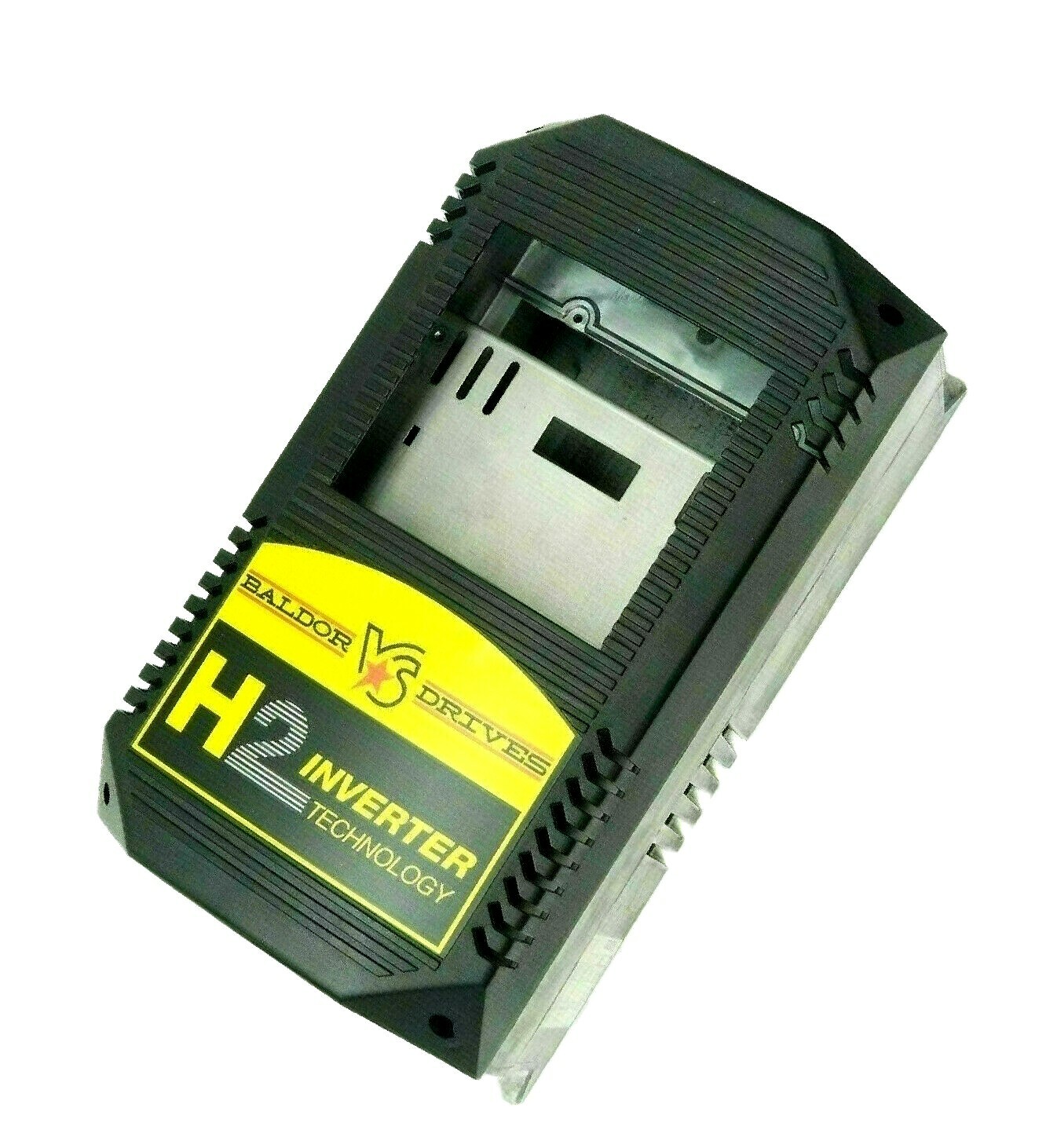 Used BALDOR DRIVES CAT. NO. VS1SP420-1B DRIVE HOUSING IN2018A10 H2 (HOUSING ONLY)