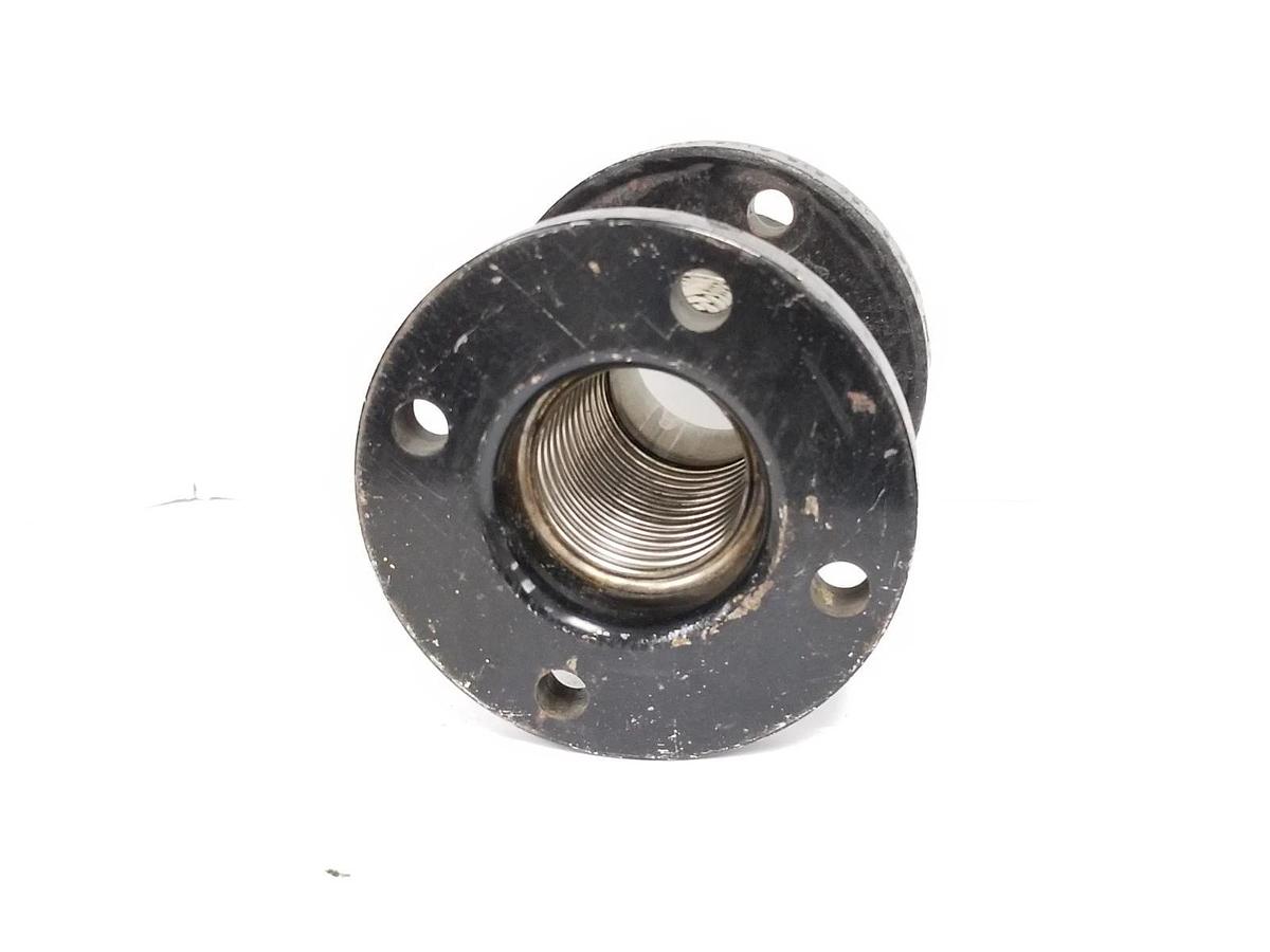 Used TLOT OF 2 GENERIC 3 150 B16 A105 MWY FLANGES W/ STAINLESS BRAIDED HOSE
