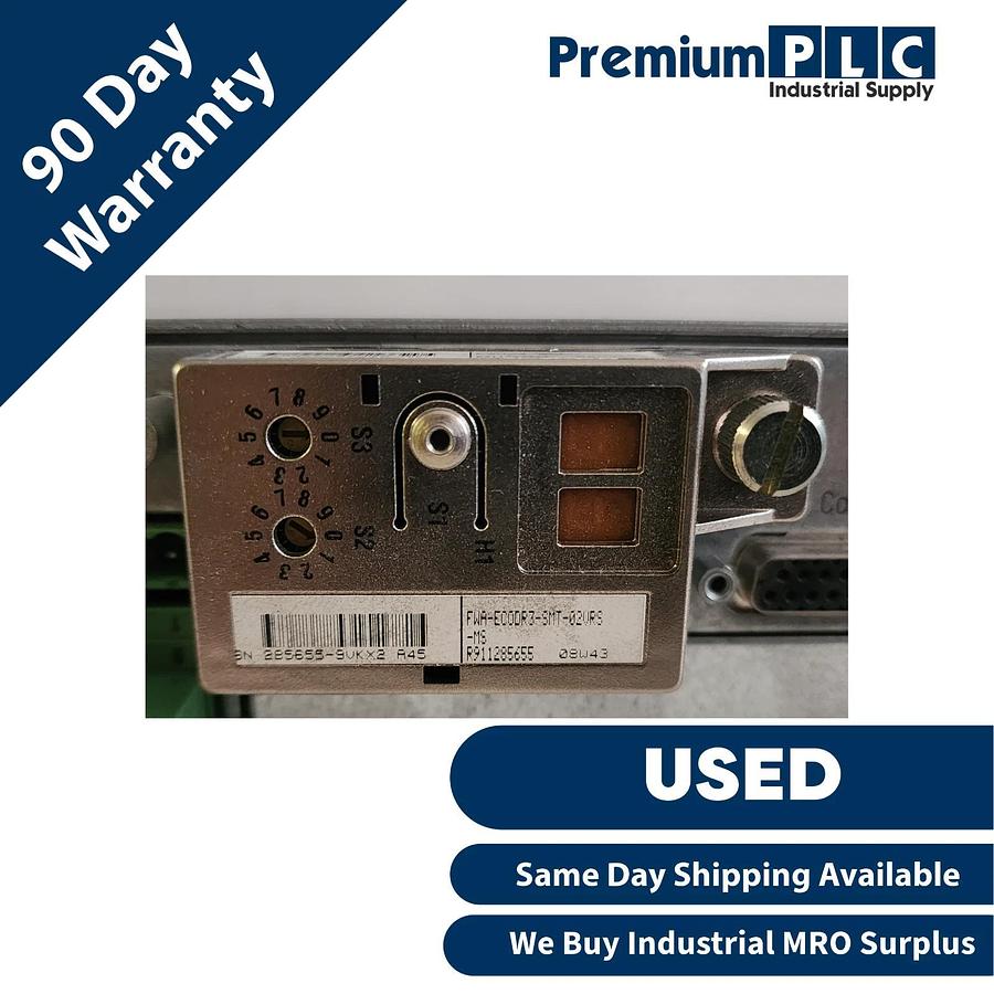 Used REXROTH INDRAMAT DKC11.3-040-7-FW ECODRIVE SERVO DRIVE R911279433 DKCXX.3-040-7