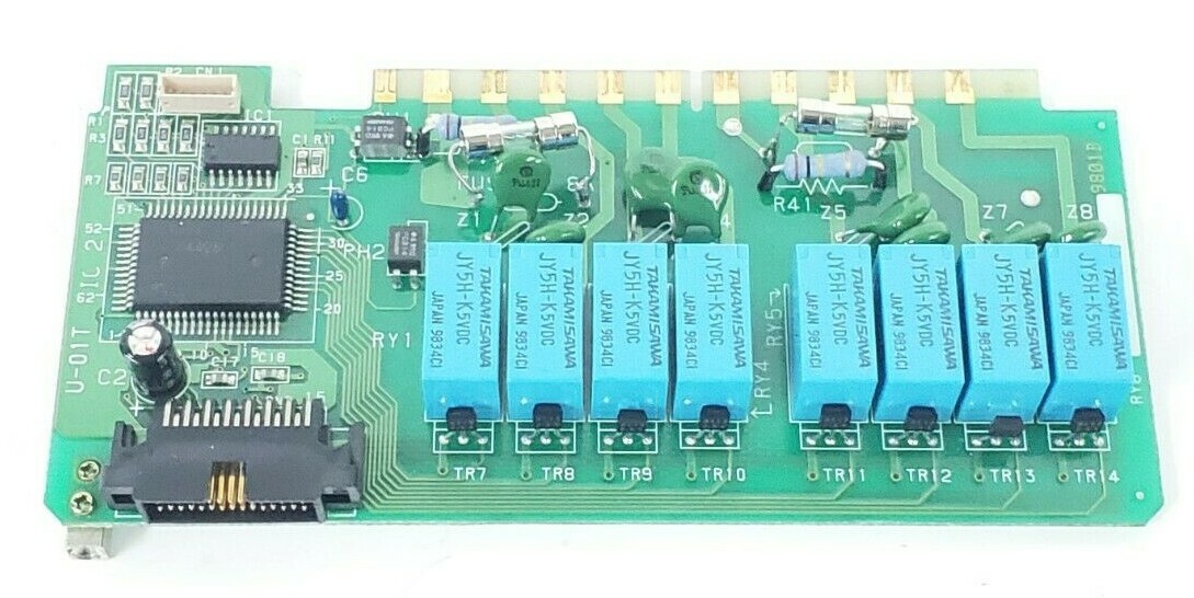 Used SIEMENS U-01T BOARD 98001B, 7822111-2