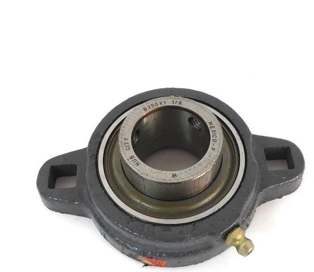 Used NEW BROWNING FB1-D2 PILLOW BLOCK W/ HUB CITY B250X1-1/8 BEARING 1-1/8" BORE