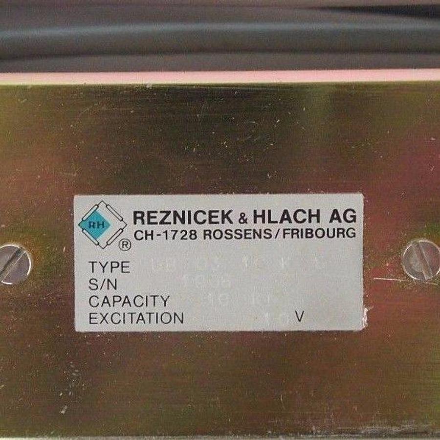 Used NEW REZNICEK & HLACH AG DB-03-10-K-S FORCE TRANSDUCER DB0310KS CH-1728