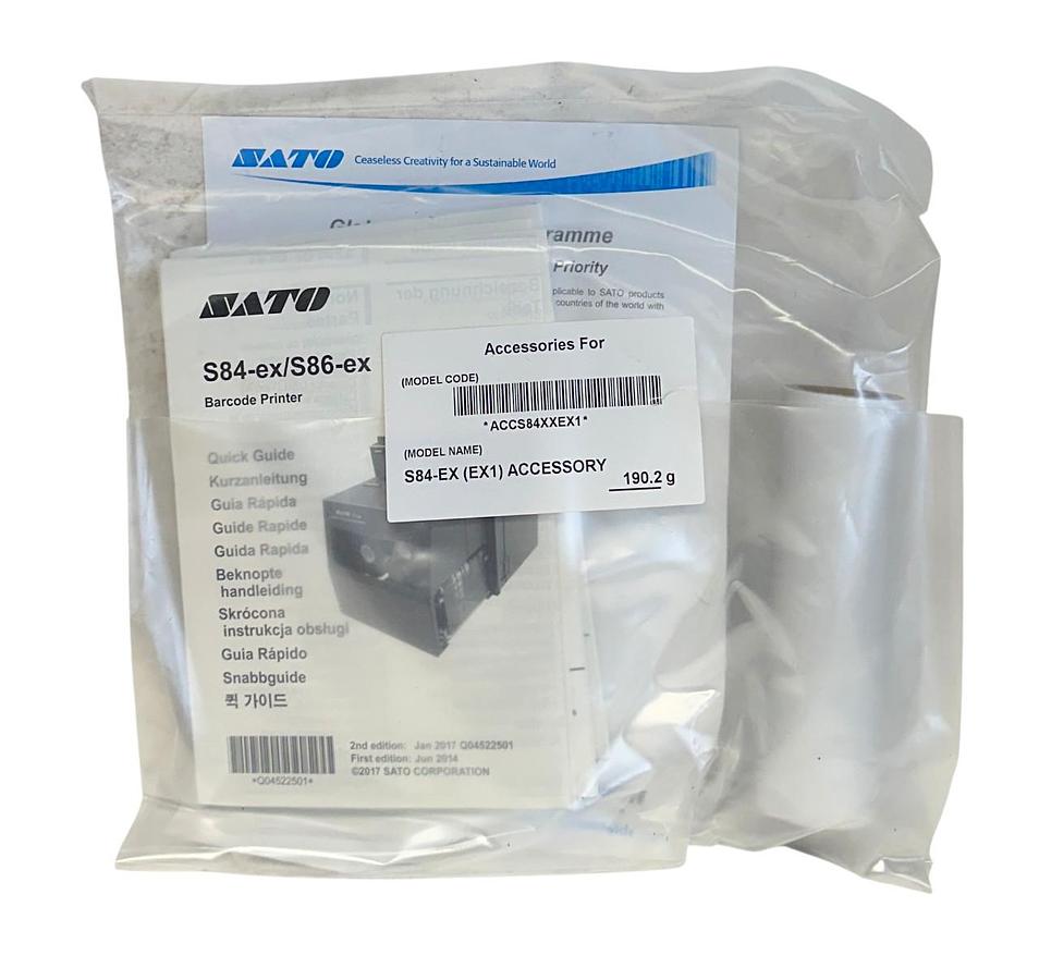 Used SATO ACCS84XXEX1 OEM S84-EX (EX1) ACCESSORIES FOR BARCODE PRINTER NSFS