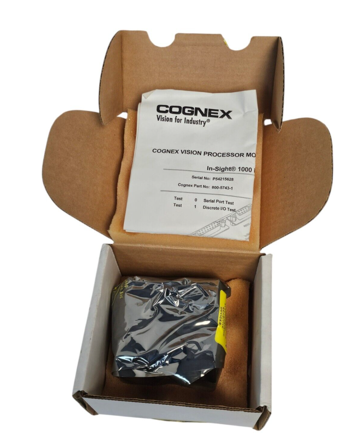 Used NIB COGNEX 800-5743-1D IN-SIGHT 1000 BREAKOUT BOX 800-5743-1 REVISION: D