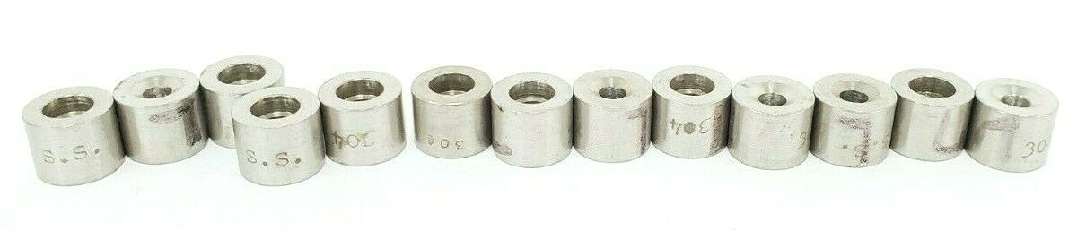 Used LOT OF 13 LAPP W-46644 VALVE SEATS FOR LS-10 PULSAFEEDER 304SS W46644