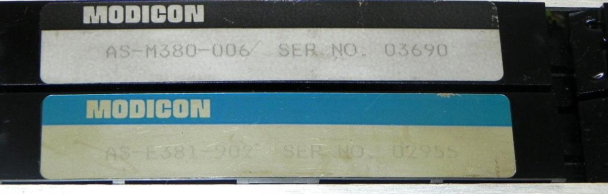 Used MODICON PC-0984-381 CPU PROGRAMMABLE CONTROLLER P/N: AS-9584-000