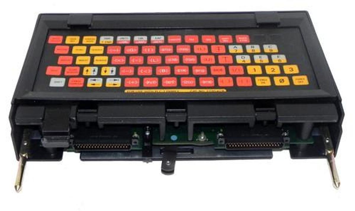 Used ALLEN BRADLEY 1770-FDC  PLC-2 KEYBOARD MODULE W/ 1770-KCB KEYTOP OVERLAY