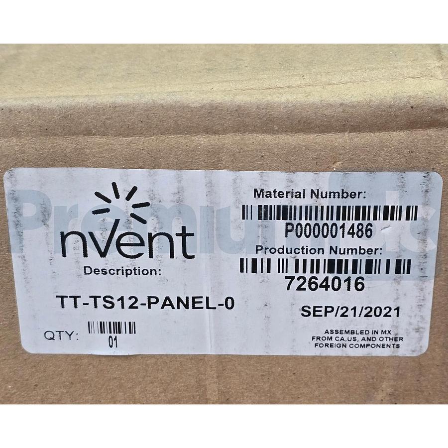Used nVent RAYCHEM TraceTek TT-TS12-PANEL-0 Leak Detection Alarm Panel 12" P000001486