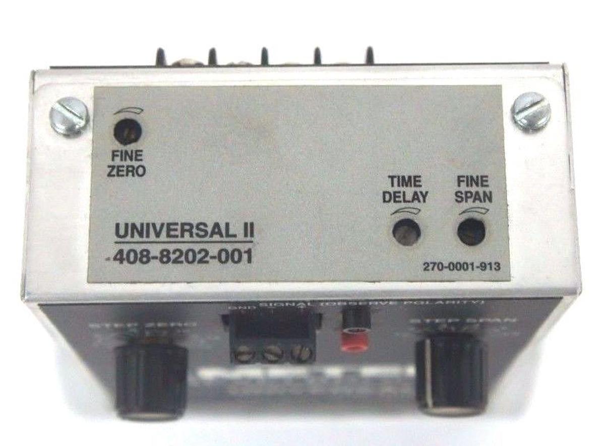 Used AMETEK DREXELBROOK 408-8202-001 UNIVERSAL II LEVEL TRANSMITTER 408-8200