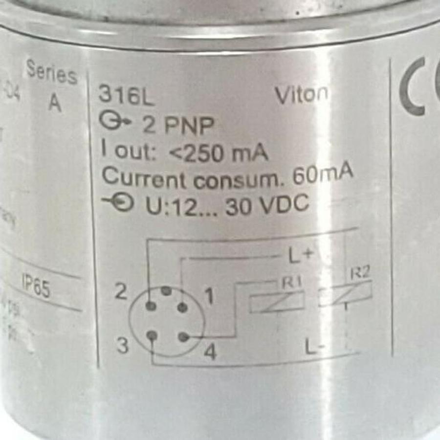 Used ALLEN BRADLEY 836E-DA1EN1-D4 PRESSURE SWITCH SOLID STATE 0-145PSI 1/4'' SER. A