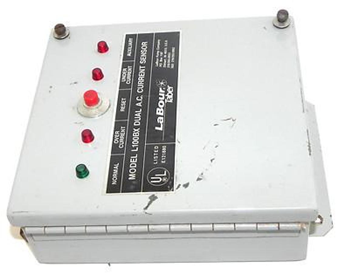Used LABOUR TABER MODEL L100BX DUAL A.C. CURRENT SENSOR