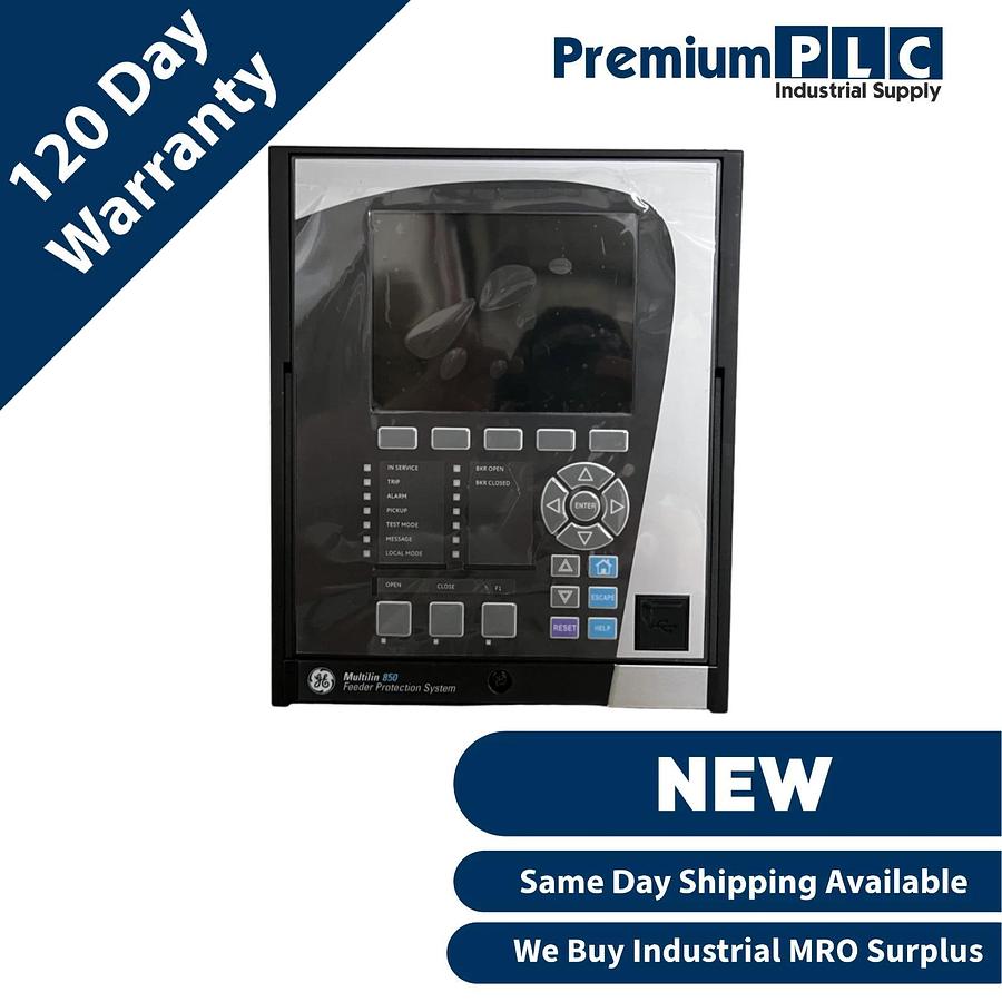 Used GE MULTILIN 850 FEEDER RELAY 850-E-P5-NN-G5-H-N-N-A-A-N-M-A-S-F-B-1E-C-N-A-N NEW