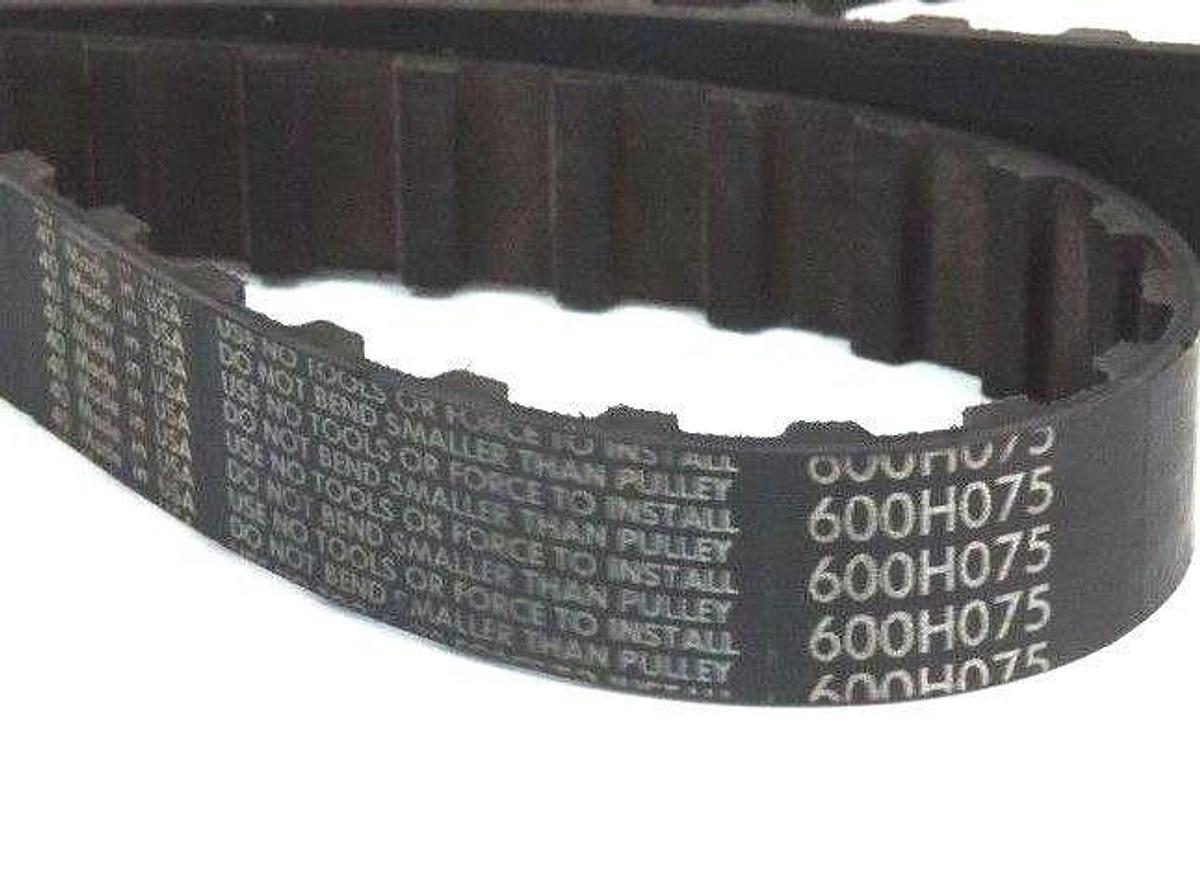 Used NEW GOODYEAR 600H075 POWERGRIP TIMING BELT