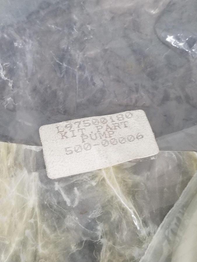 Used MARCH MFG. L97500180 PUMP REPAIR KIT 500-00006 (85100110 & 8510021 L9750018002)