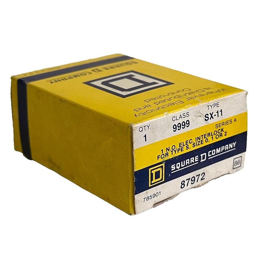 NEW SQUARE D 9999-SX-11 / 9999SX11 ELECTRICAL INTERLOCK SER. A 87972