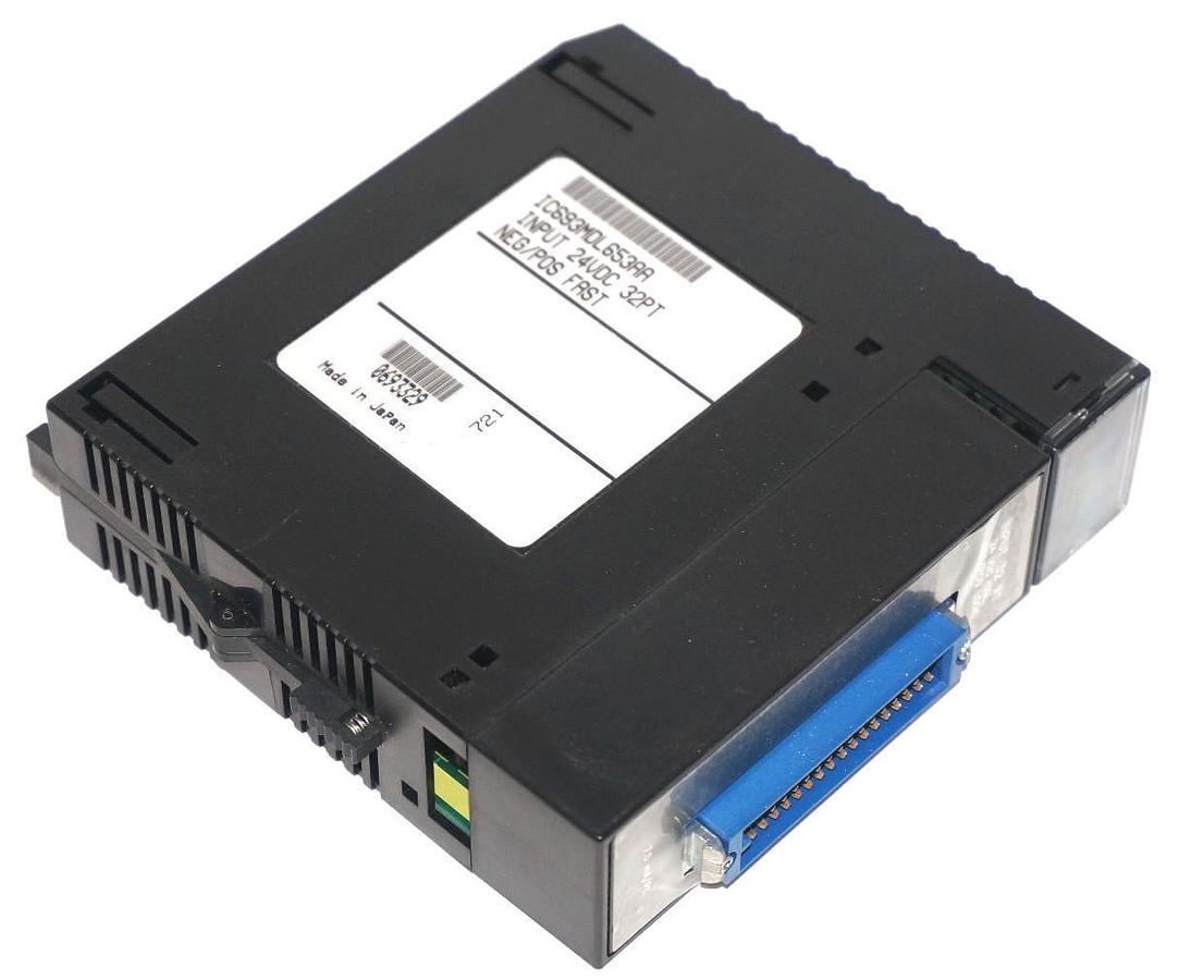 Used GE FANUC IC693MDL653AA INPUT MODULE 32PT NEG/POS FAST 24VDC