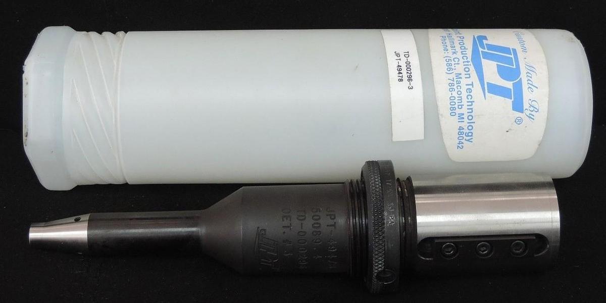 Used NEW JOINT PRODUCTION TECHNOLOGY JPT-49478-1 SUPPORT ARBOR ASSEMBLY TD-000296