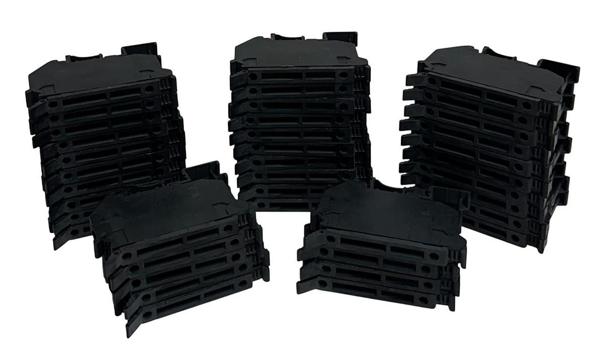 Used 39 PHOENIX CONTACT UK5-HESI / UK5HESI TERMINAL BLOCKS 6.3A 800V MODULAR NSNP